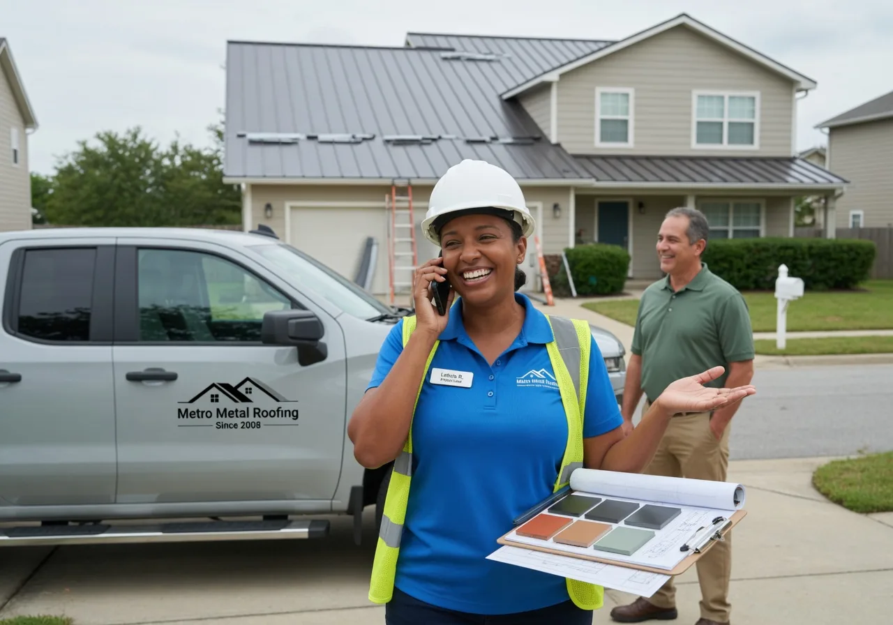 Storm Damage Metal Roof Repair in Milford Center, OH